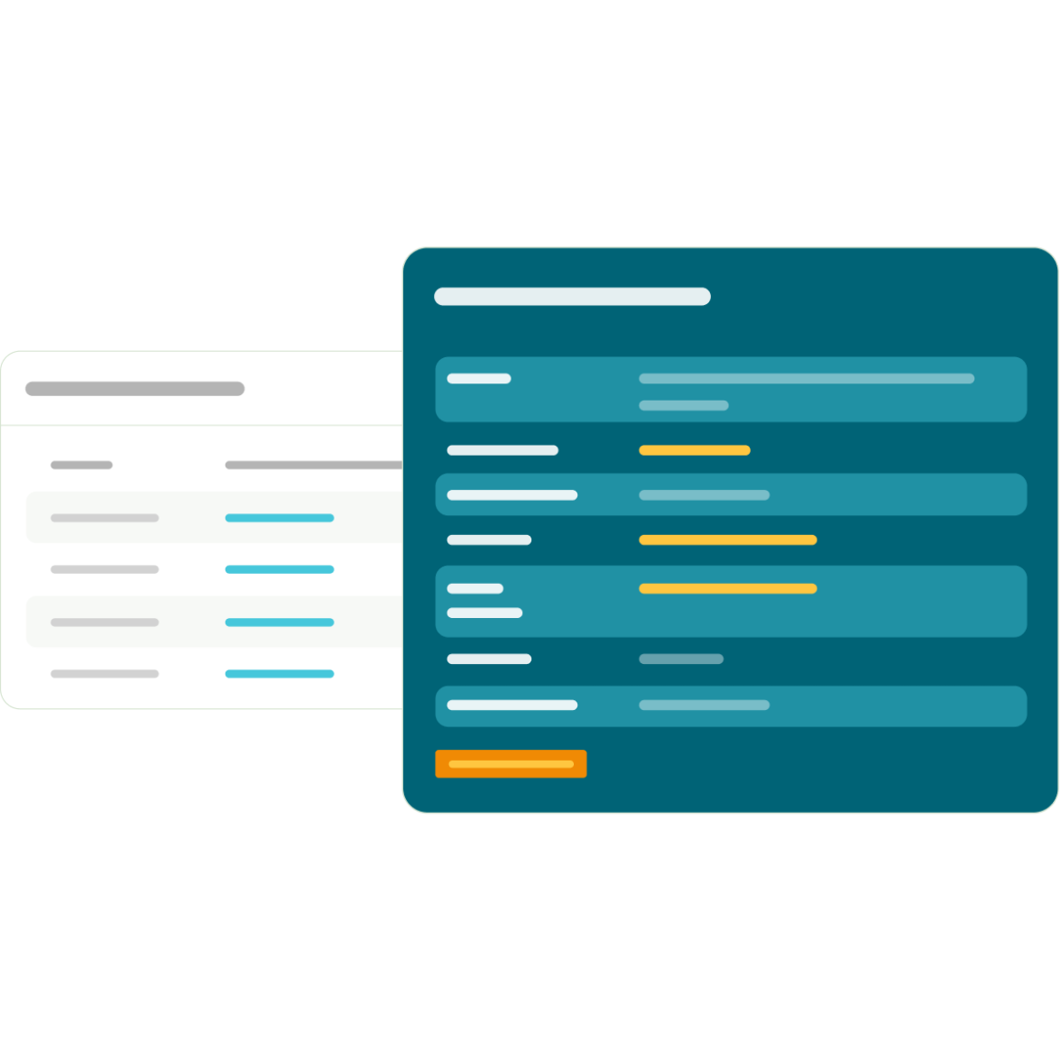 Darstellung von Compliance- und Screening-Funktionen im Company.info Portal